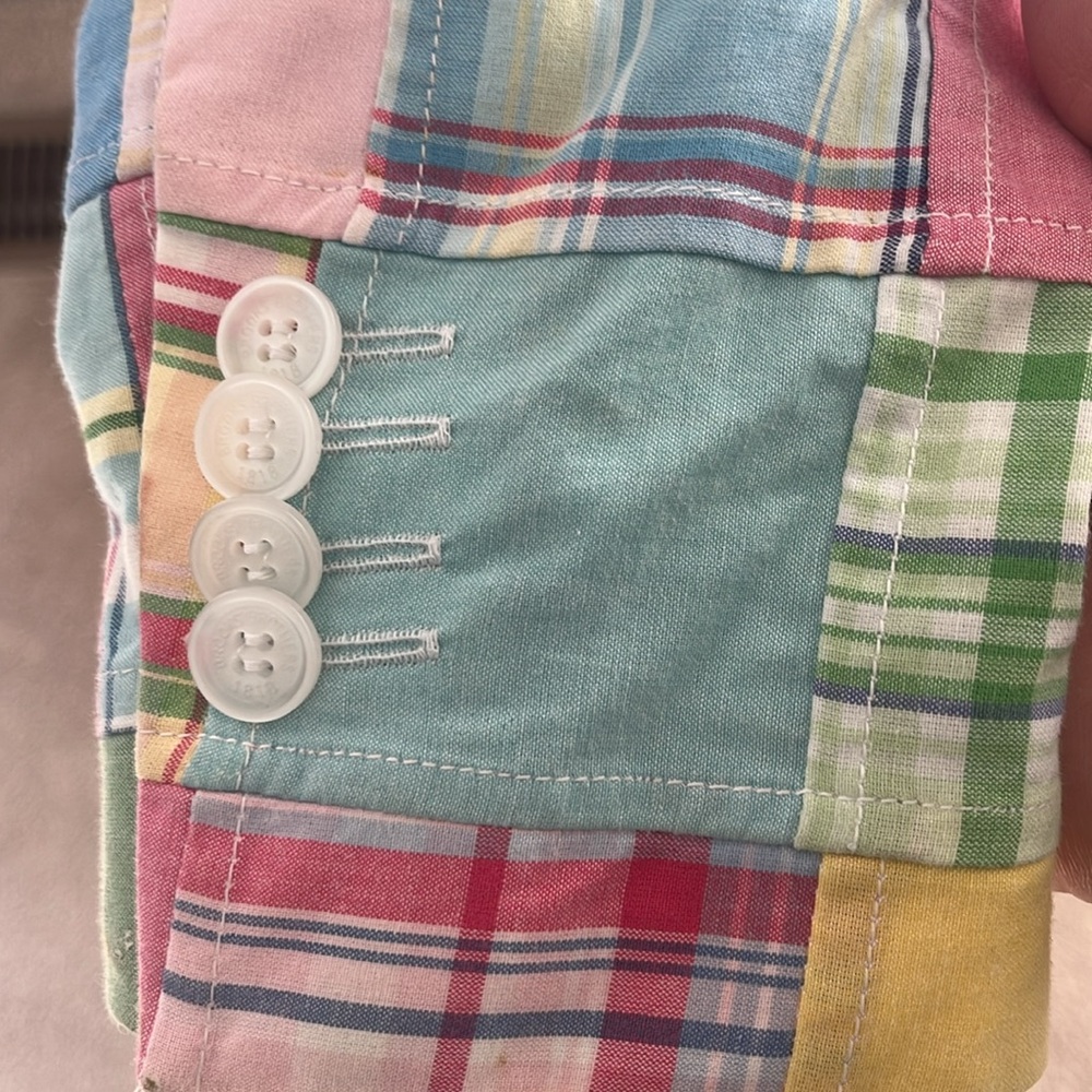 Brooks Brothers Vibrant Pink and Blue Blazer - Picture 8 of 11